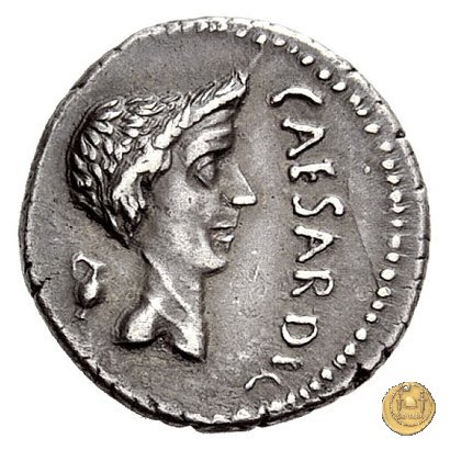 488/1 - denario M. Antonius 43 BC (Gallia Trans- Cisalpina)