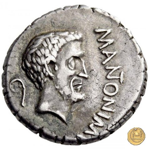 488/1 - denario M. Antonius 43 BC (Gallia Trans- Cisalpina)