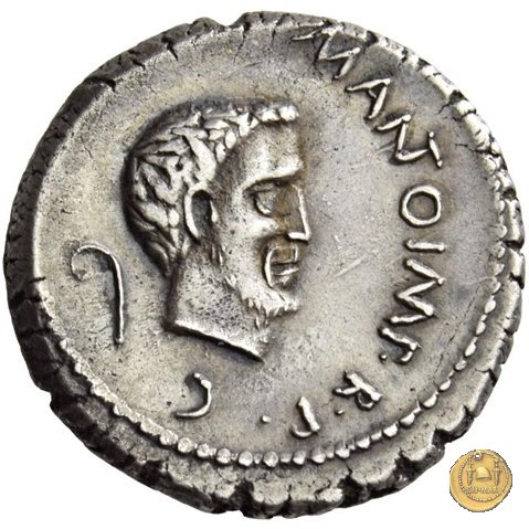 488/1 - denario M. Antonius 43 BC (Gallia Trans- Cisalpina)