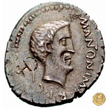 488/2 - denario M. Antonius 43 BC (Gallia Trans- Cisalpina)