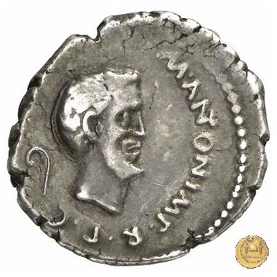 488/2 - denario M. Antonius 43 BC (Gallia Trans- Cisalpina)