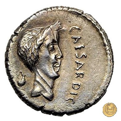 488/2 - denario M. Antonius 43 BC (Gallia Trans- Cisalpina)