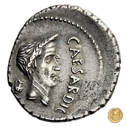 488/2 - denario M. Antonius 43 BC (Gallia Trans- Cisalpina)