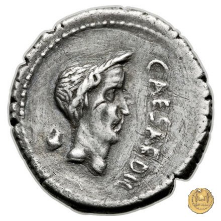 488/2 - denario M. Antonius 43 BC (Gallia Trans- Cisalpina)