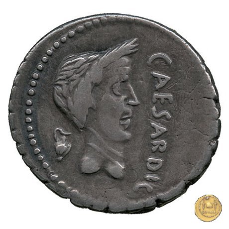 488/2 - denario M. Antonius 43 BC (Gallia Trans- Cisalpina)