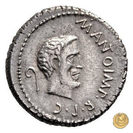 488/2 - denario M. Antonius 43 BC (Gallia Trans- Cisalpina)