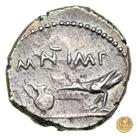 489/4 - quinario M. Antonius 43-42 BC (Gallia Trans- Cisalpina)