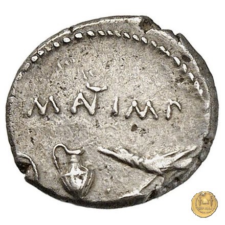 489/4 - quinario M. Antonius 43-42 BC (Gallia Trans- Cisalpina)