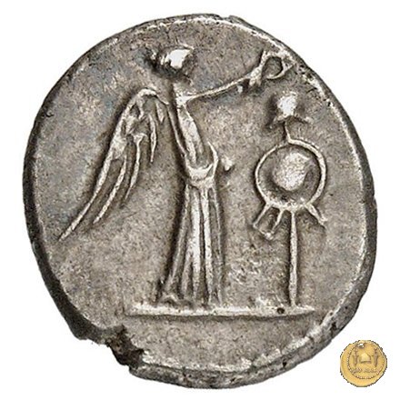 489/4 - quinario M. Antonius 43-42 BC (Gallia Trans- Cisalpina)