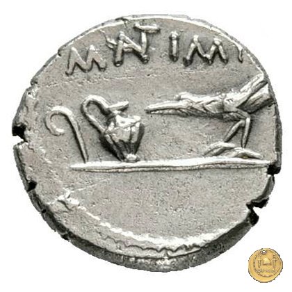 489/4 - quinario M. Antonius 43-42 BC (Gallia Trans- Cisalpina)