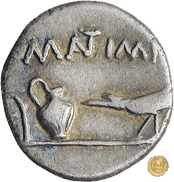 489/4 - quinario M. Antonius 43-42 BC (Gallia Trans- Cisalpina)