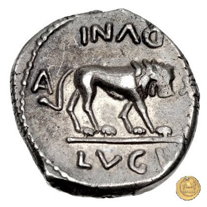 489/5 - quinario M. Antonius 43-42 BC (Gallia Trans- Cisalpina)