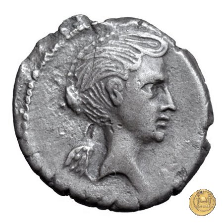 489/5 - quinario M. Antonius 43-42 BC (Gallia Trans- Cisalpina)