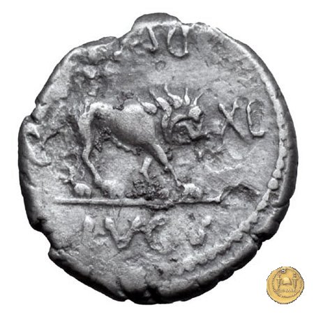 489/5 - quinario M. Antonius 43-42 BC (Gallia Trans- Cisalpina)