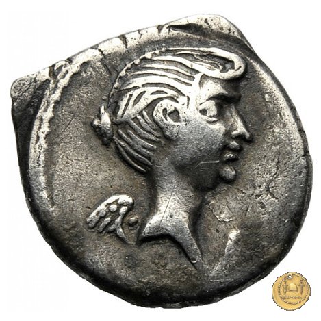 489/5 - quinario M. Antonius 43-42 BC (Gallia Trans- Cisalpina)