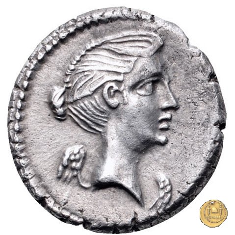 489/5 - quinario M. Antonius 43-42 BC (Gallia Trans- Cisalpina)