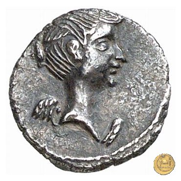 489/5 - quinario M. Antonius 43-42 BC (Gallia Trans- Cisalpina)