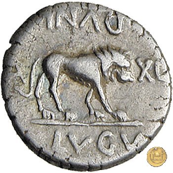 489/5 - quinario M. Antonius 43-42 BC (Gallia Trans- Cisalpina)