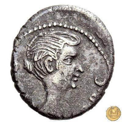 489/6 - quinario M. Antonius 43-42 BC (Gallia Trans- Cisalpina)