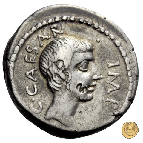 490/1 - denario C. Iulius Caesar Octavianus 43 BC (Gallia Cisalpina e Italia)