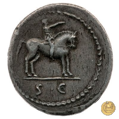 490/3 - denario C. Iulius Caesar Octavianus 43 BC (Gallia Cisalpina e Italia)