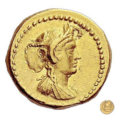 491/1a - aureo L. Cestius / C. Norbanus 43 BC (Roma)