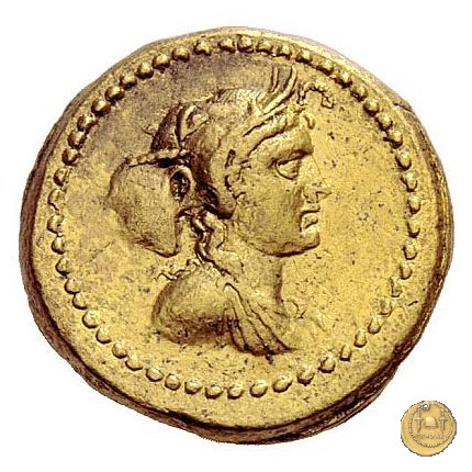 491/1a - aureo L. Cestius / C. Norbanus 43 BC (Roma)