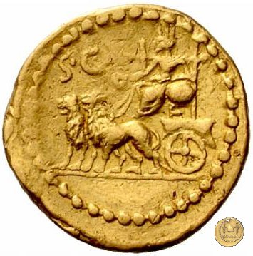 491/2 - aureo L. Cestius / C. Norbanus 43 BC (Roma)