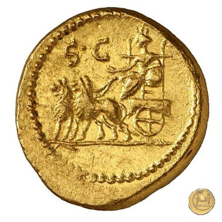 491/2 - aureo L. Cestius / C. Norbanus 43 BC (Roma)