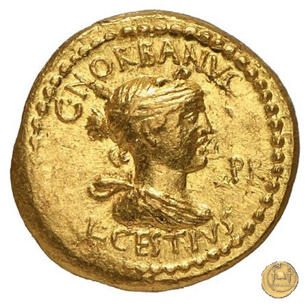 491/2 - aureo L. Cestius / C. Norbanus 43 BC (Roma)