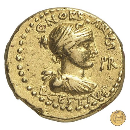 491/2 - aureo L. Cestius / C. Norbanus 43 BC (Roma)