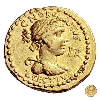 491/2 - aureo L. Cestius / C. Norbanus 43 BC (Roma)