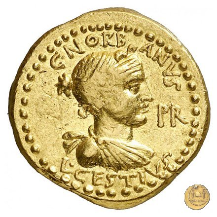 491/2 - aureo L. Cestius / C. Norbanus 43 BC (Roma)
