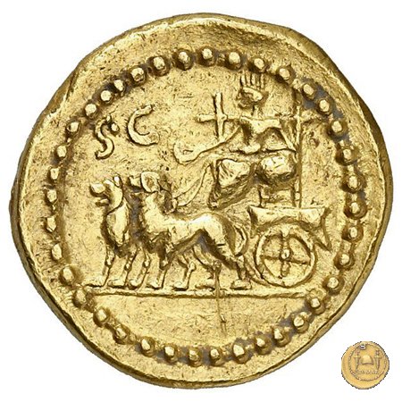 491/2 - aureo L. Cestius / C. Norbanus 43 BC (Roma)