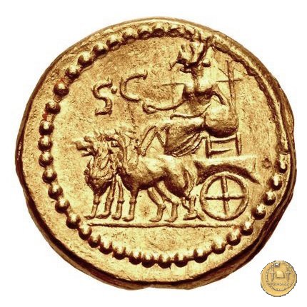 491/2 - aureo L. Cestius / C. Norbanus 43 BC (Roma)