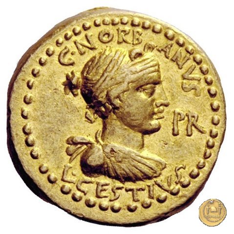 491/2 - aureo L. Cestius / C. Norbanus 43 BC (Roma)