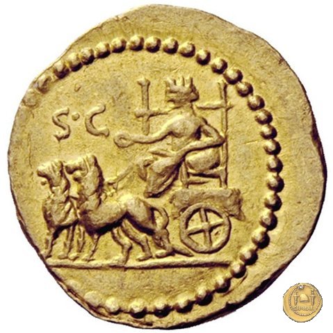 491/2 - aureo L. Cestius / C. Norbanus 43 BC (Roma)