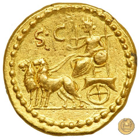 491/2 - aureo L. Cestius / C. Norbanus 43 BC (Roma)