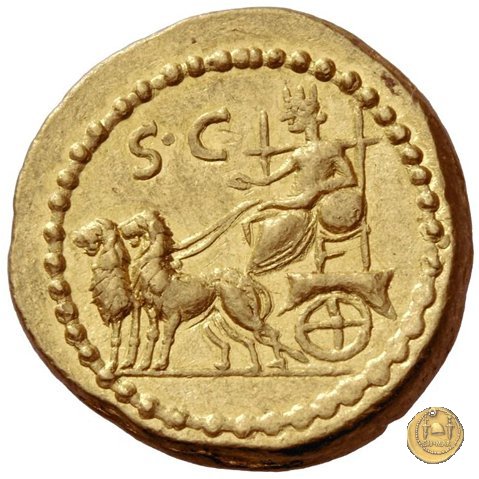 491/2 - aureo L. Cestius / C. Norbanus 43 BC (Roma)