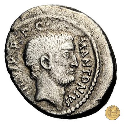 494/17 - denario M. Antonius / P. Clodius M.f. 42 BC (Roma)