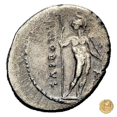 494/17 - denario M. Antonius / P. Clodius M.f. 42 BC (Roma)