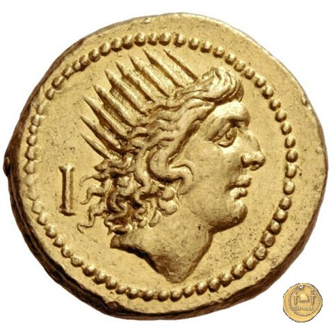 494/20 - aureo P. Clodius M.f. 42 BC (Roma)