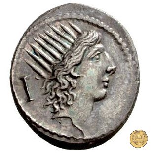 494/21 - denario P. Clodius M.f. 42 BC (Roma)