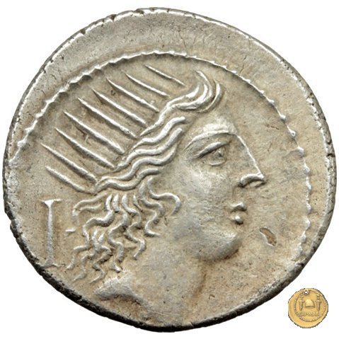 494/21 - denario P. Clodius M.f. 42 BC (Roma)