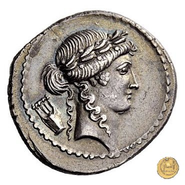 494/23 - denario P. Clodius M.f. 42 BC (Roma)