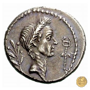 494/24 - denario L. Livineius Regulus 42 BC (Roma)