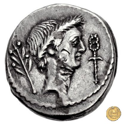 494/24 - denario L. Livineius Regulus 42 BC (Roma)