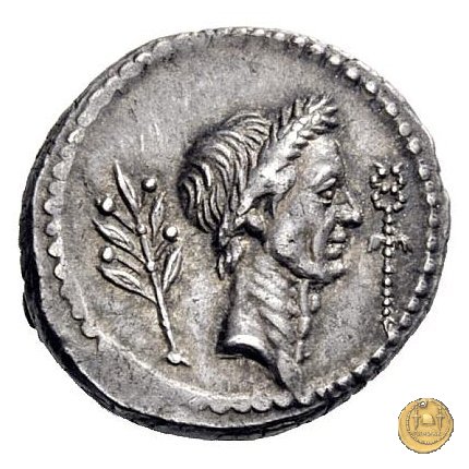 494/24 - denario L. Livineius Regulus 42 BC (Roma)