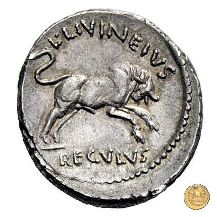 494/24 - denario L. Livineius Regulus 42 BC (Roma)