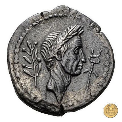 494/24 - denario L. Livineius Regulus 42 BC (Roma)